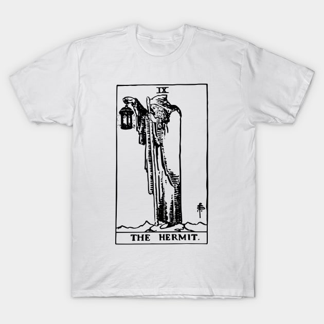 Tarot Card - Hermit T-Shirt by isstgeschichte